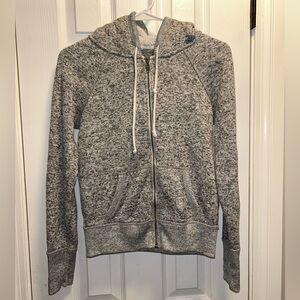 American Eagle Outfitters Heather Gray Preppy Junior Hoodie Size Small